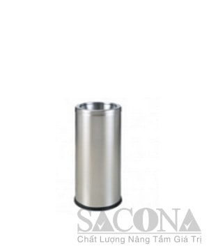 Thùng Rác Inox Nắp Lỗ